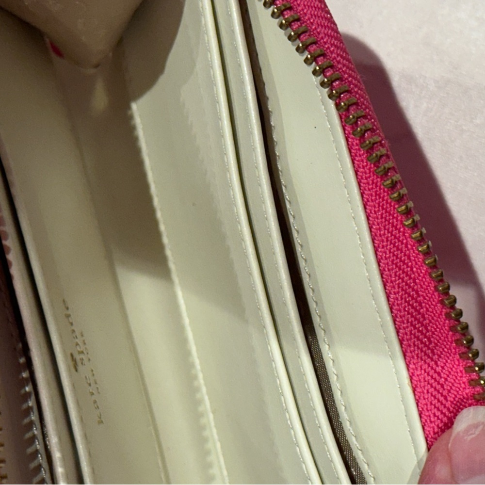 NEW - Kate Spade Pink Wristlet Wallet - Picture 7 of 8